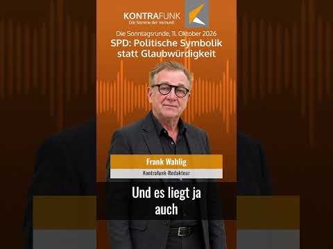 SPD: Politische Symbolik statt Glaubwürdigkeit