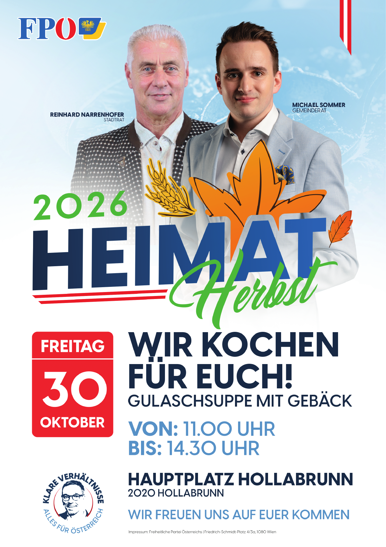 Wir kochen für euch – FPÖ Hollabrunn