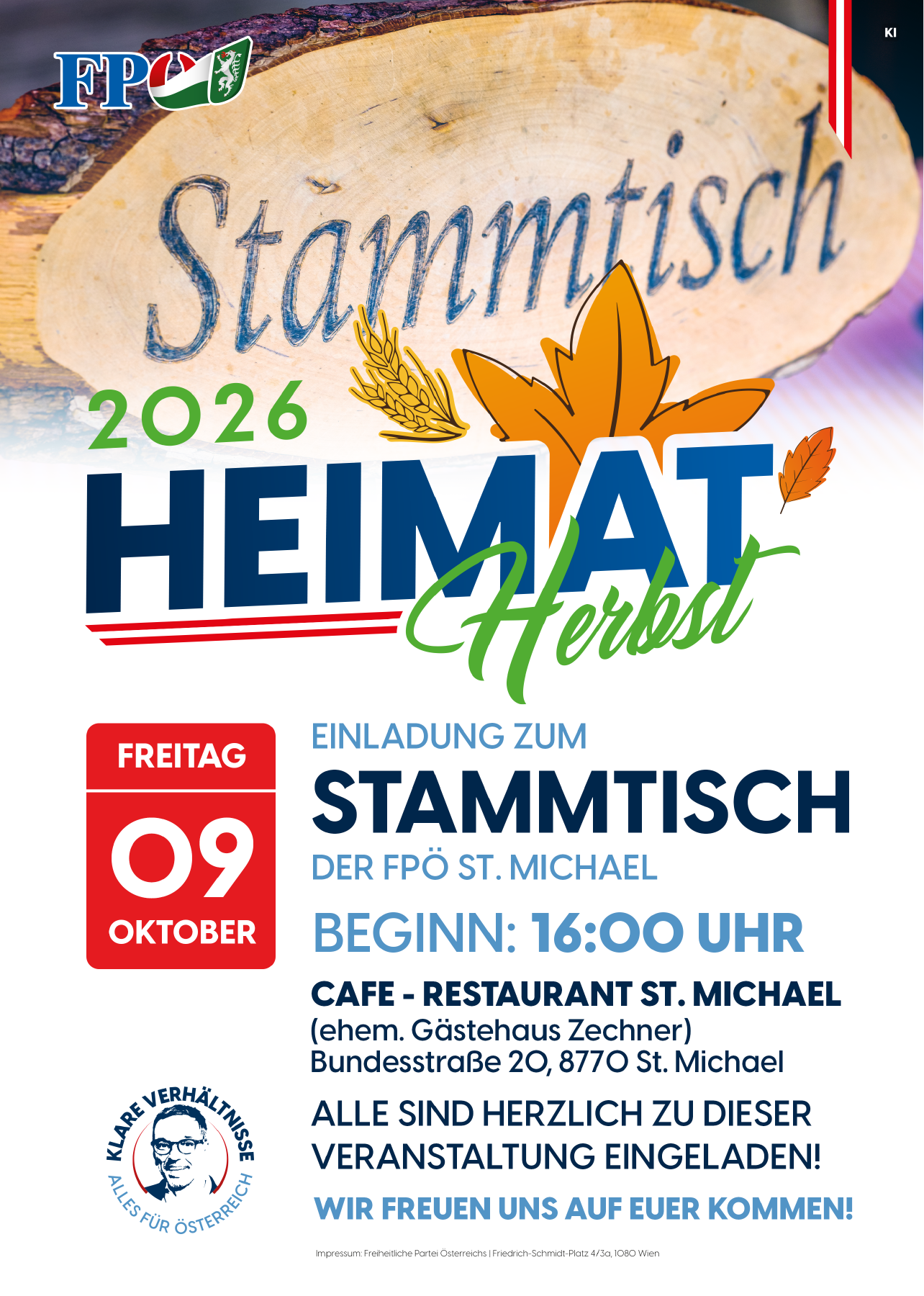Stammtisch – FPÖ St. Michael in Obersteiermark