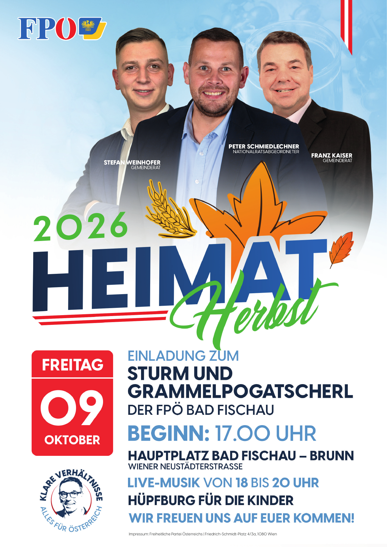 Sturm und Grammelpogatscherl – FPÖ Bad Fischau-Brunn