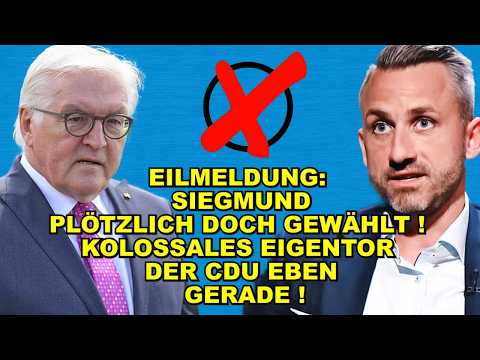 EIL: Siegmund DOCH GEWÄHLT! Eigentor!