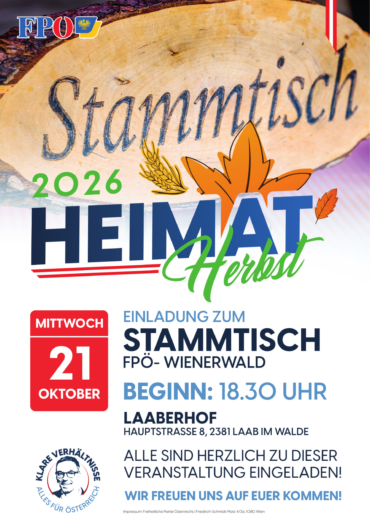 Stammtisch – FPÖ Laab im Walde