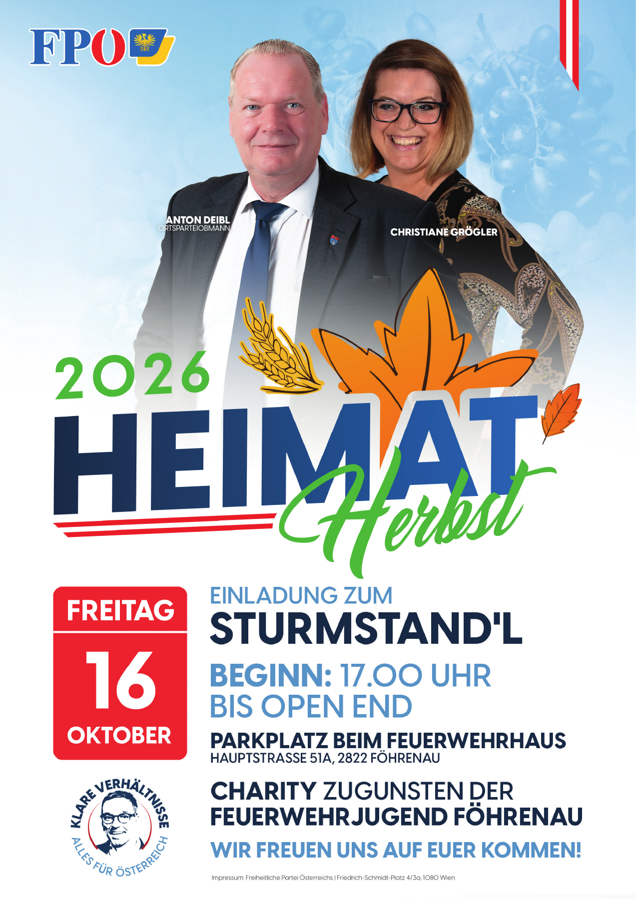 Sturmstandl – FPÖ Föhrenau