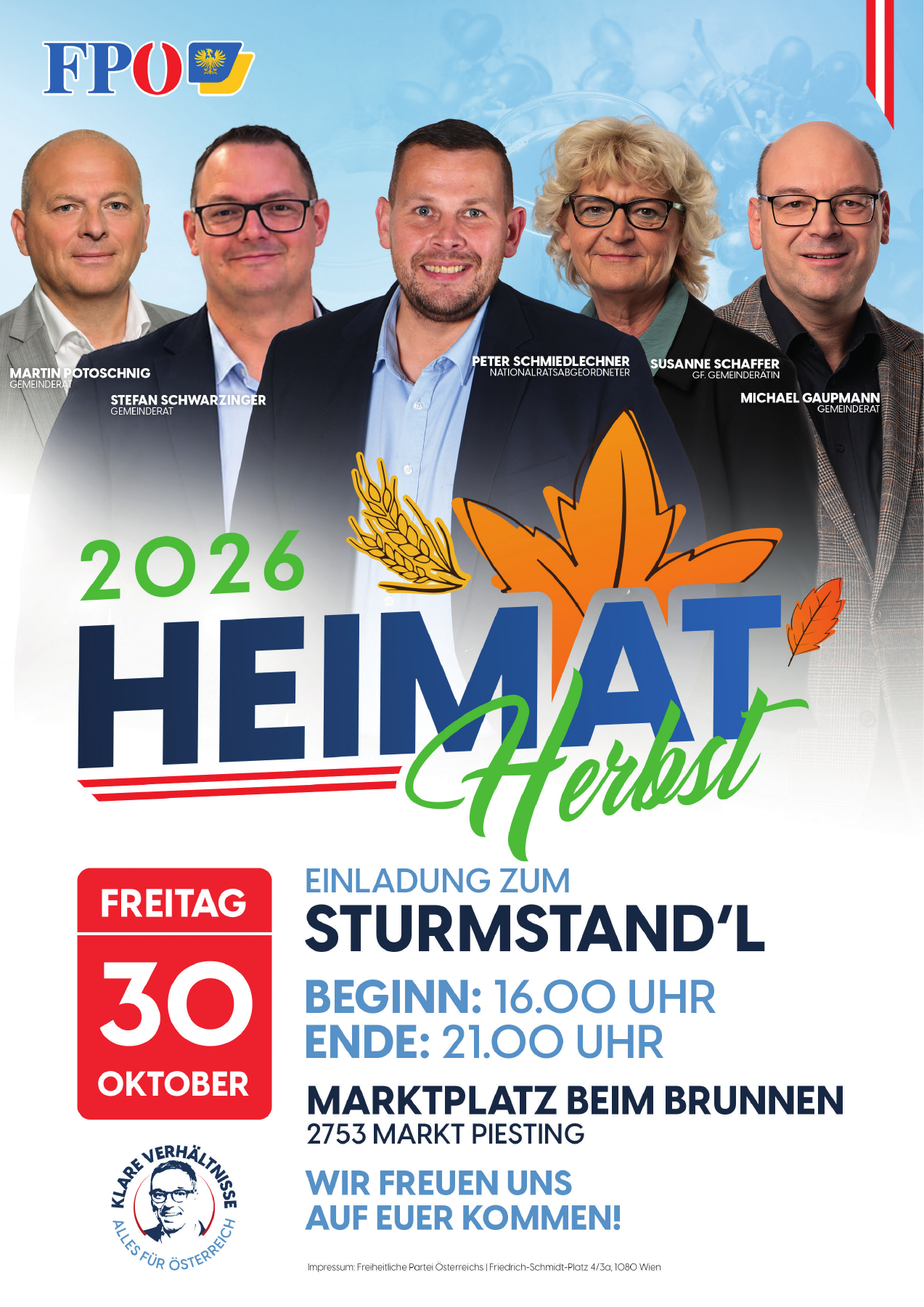 Sturmstandl – FPÖ Markt Piesting
