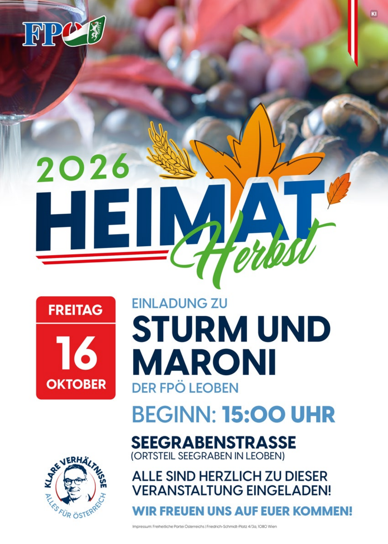 Sturm und Maroni – FPÖ Leoben