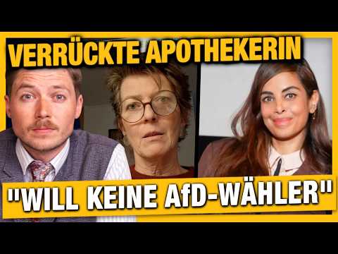 Apothekerin will KEINE AfD-Wähler, Collien Fernandes schon wieder & CDU will Wahl boykottieren