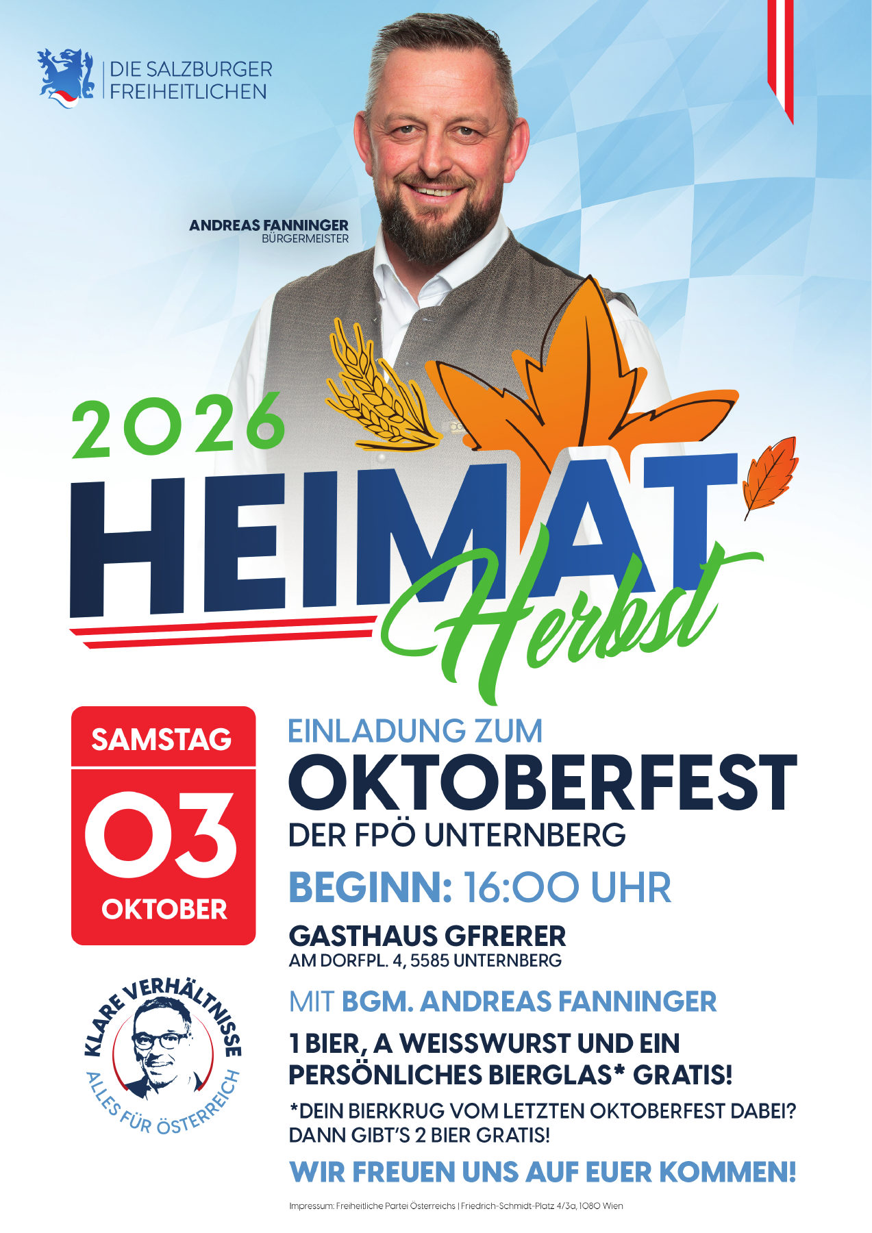 Oktoberfest – FPÖ Unternberg