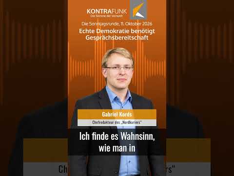 Echte Demokratie benötigt Gesprächsbereitschaft