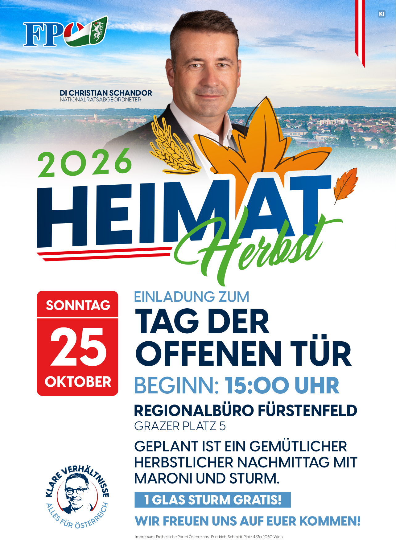 Tag der offenen Tür – FPÖ Fürstenfeld
