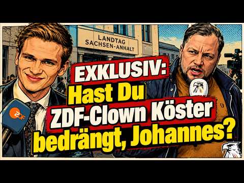 EXKLUSIV: Hast Du „Heute Show“-Clown Fabian Köster bedrängt, Johannes Schüller?