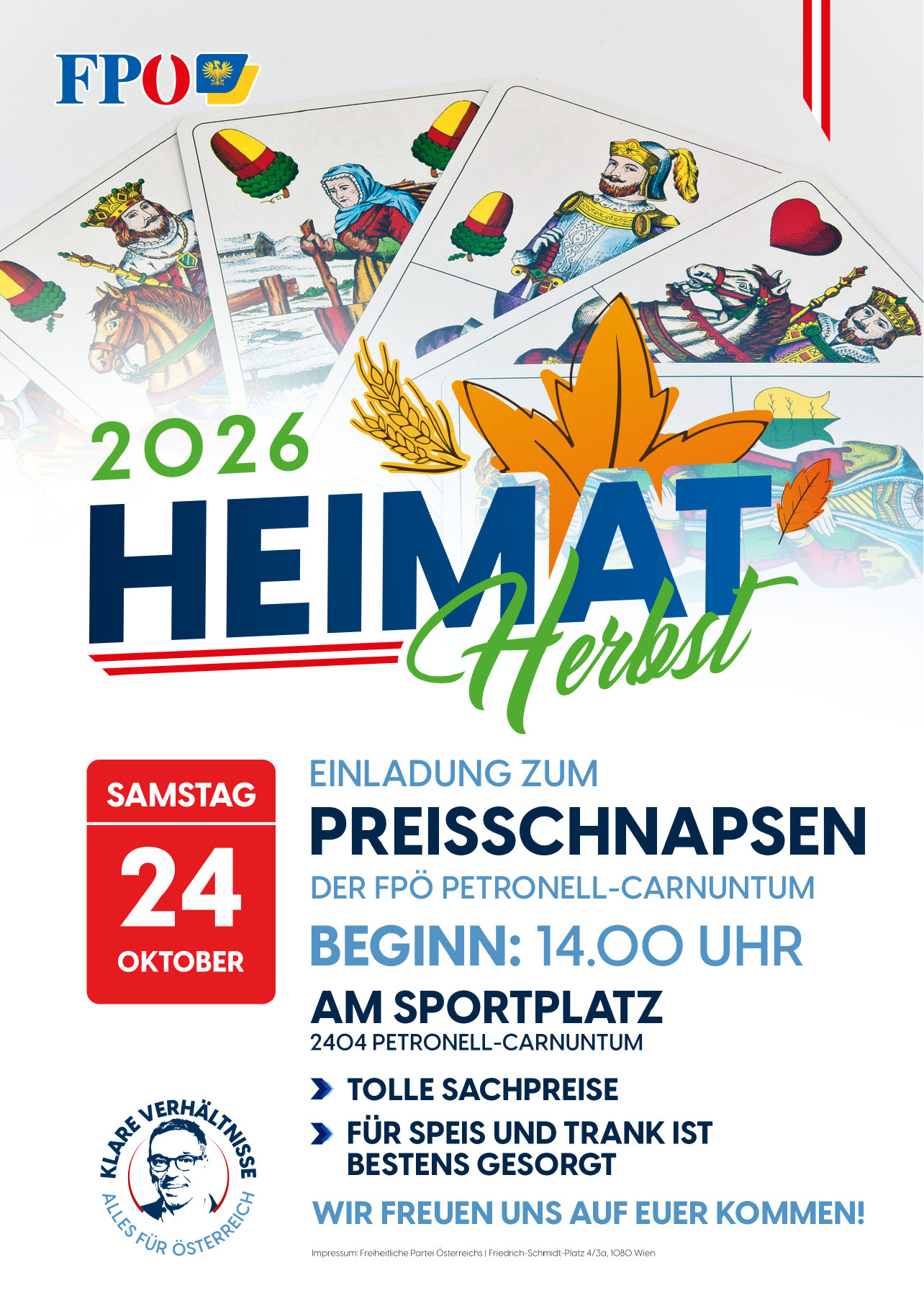 Preisschnapsen – FPÖ Petronell