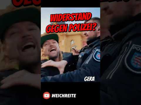 Widerstand gegen die Polizei?! Gera Montagsprotest & Antifa Gegendemo 5.10.26