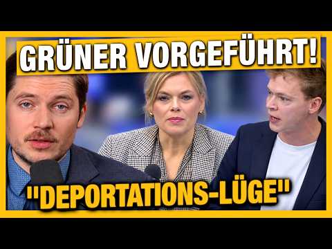 Grüner wird vorgeführt! Deportations-Lüge im Bundestag