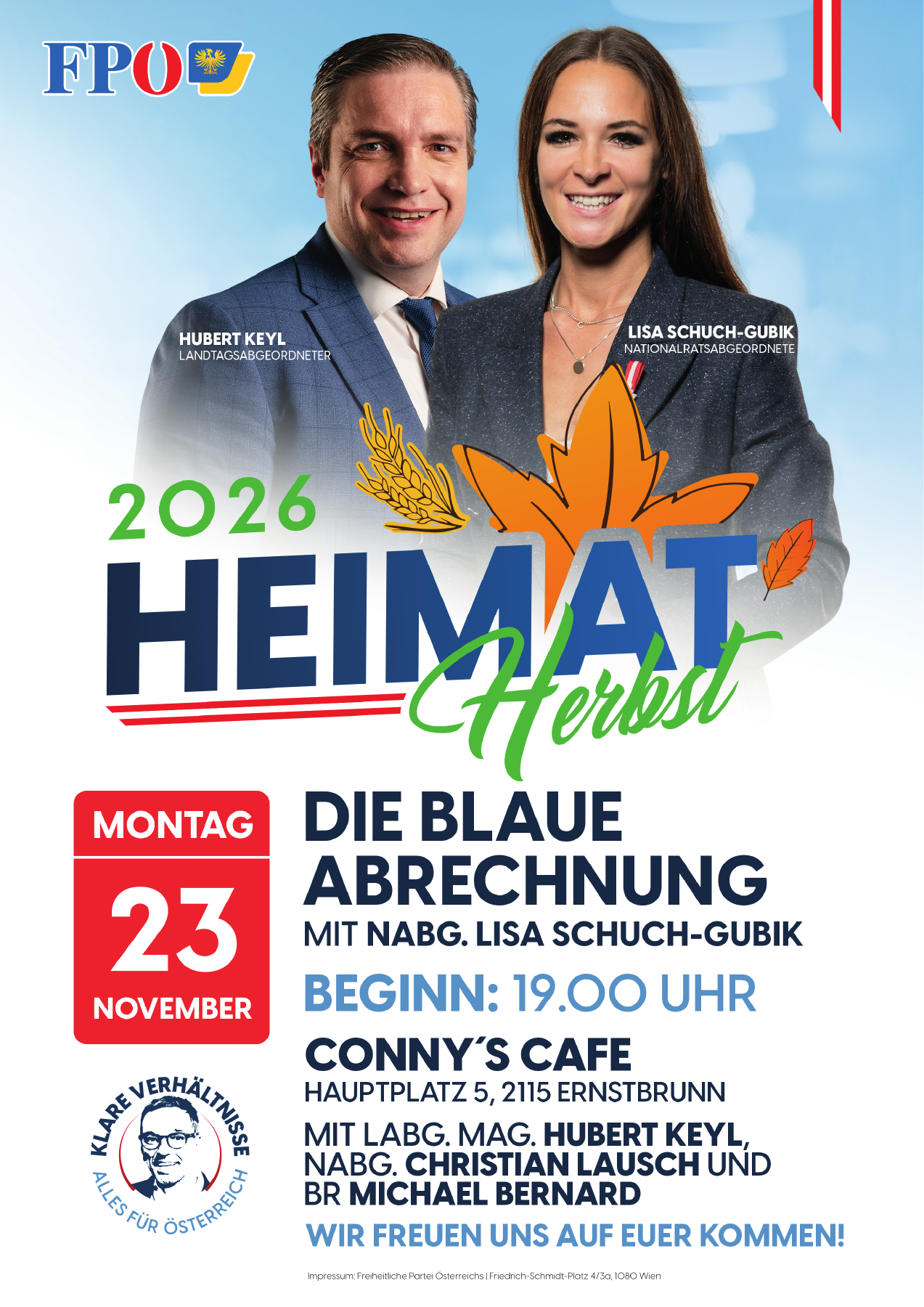 Die blaue Abrechnung mit Lisa Schuch-Gubik – FPÖ Ernstbrunn