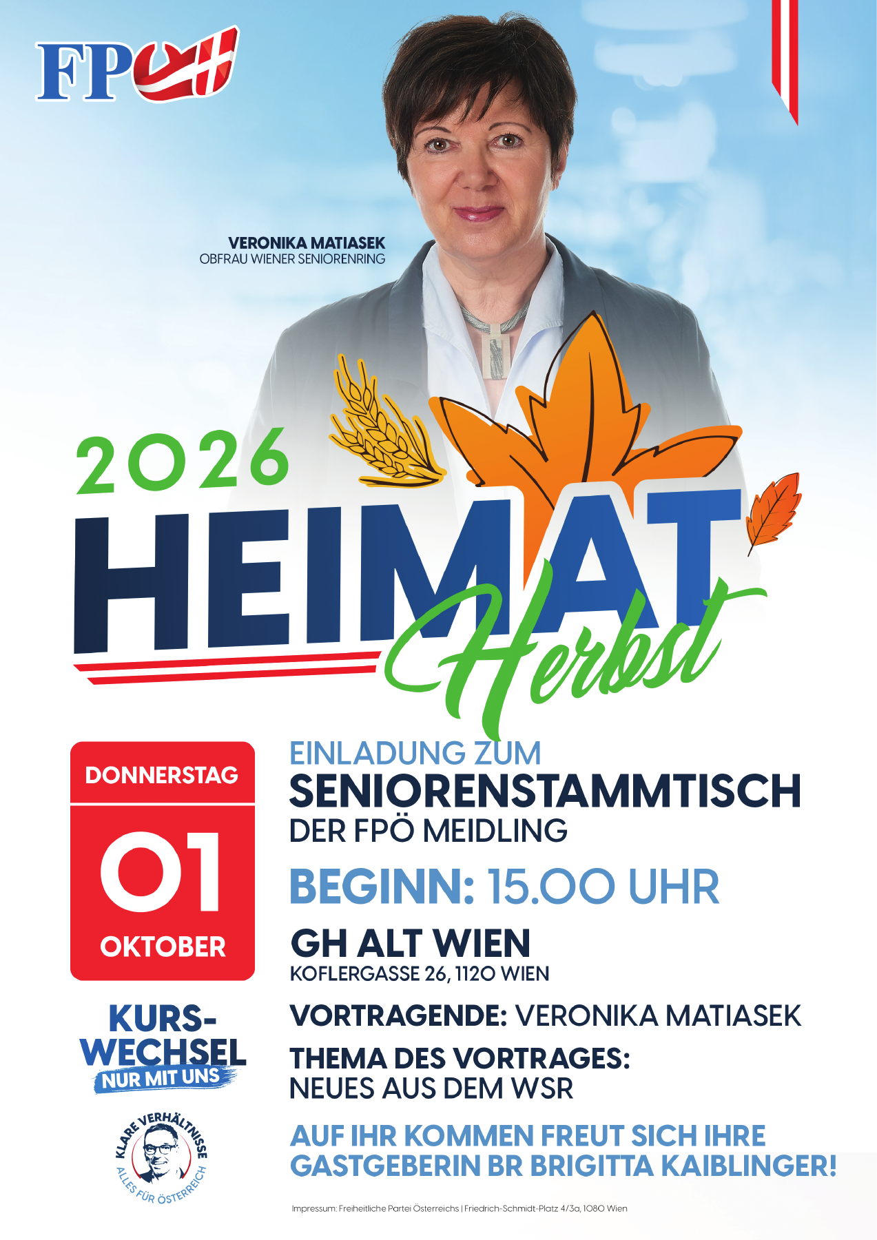 Seniorenstammtisch – FPÖ Meidling