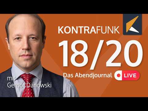 🔴 18/20: Das Abendjournal – live mit Gernot Danowski