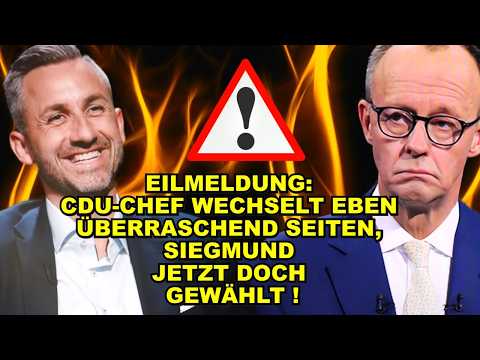 EIL: Siegmund GEWÄHLT, CDU-Chef meutert!