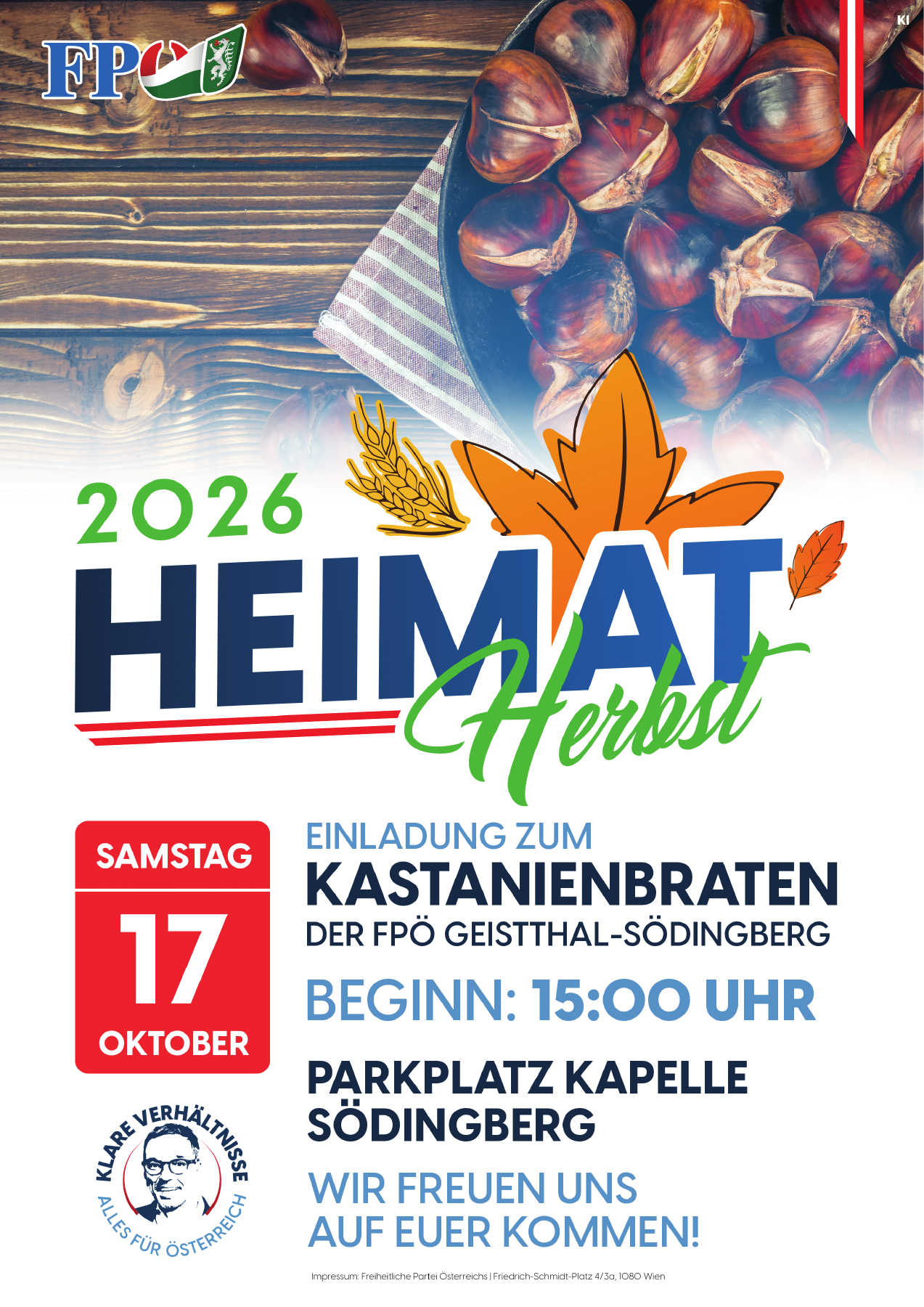 Kastanienbraten – FPÖ Geistthal-Södingberg