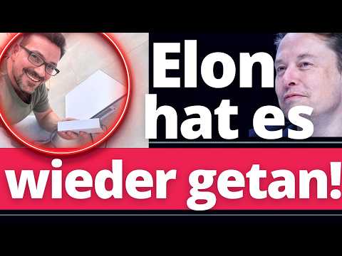Elon Musk präsentiert die Welt-Sensation! Ich bin begeistert!