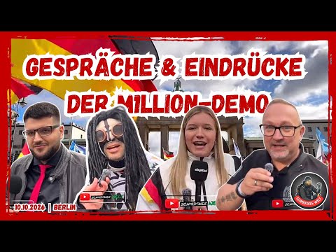 Gespräche auf „1 Million-Demo“ in Berlin - Teil 2 | 10.10.2026
