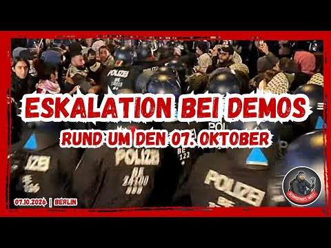 Eskalation bei Linker Palästina Demo | Berlin 07.10.2026