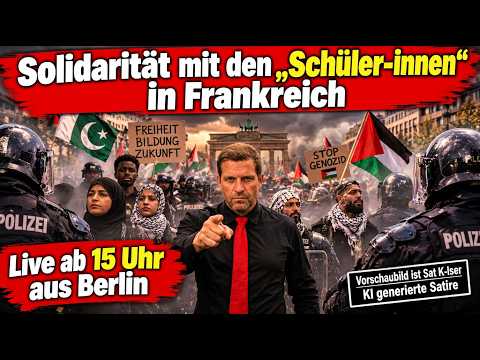 🔴 LIVE ‼️  SOLIDARITÄT MIT DEN SCHÜLERN-INNEN IN FRANKREICH ‼️
