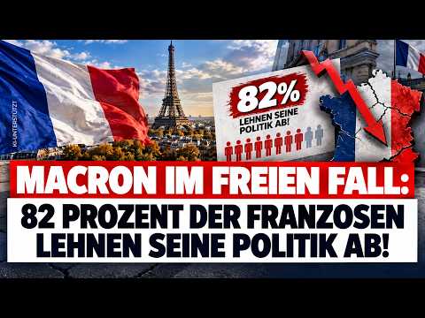 Macron im freien Fall: 82 Prozent der Franzosen lehnen seine Politik ab!