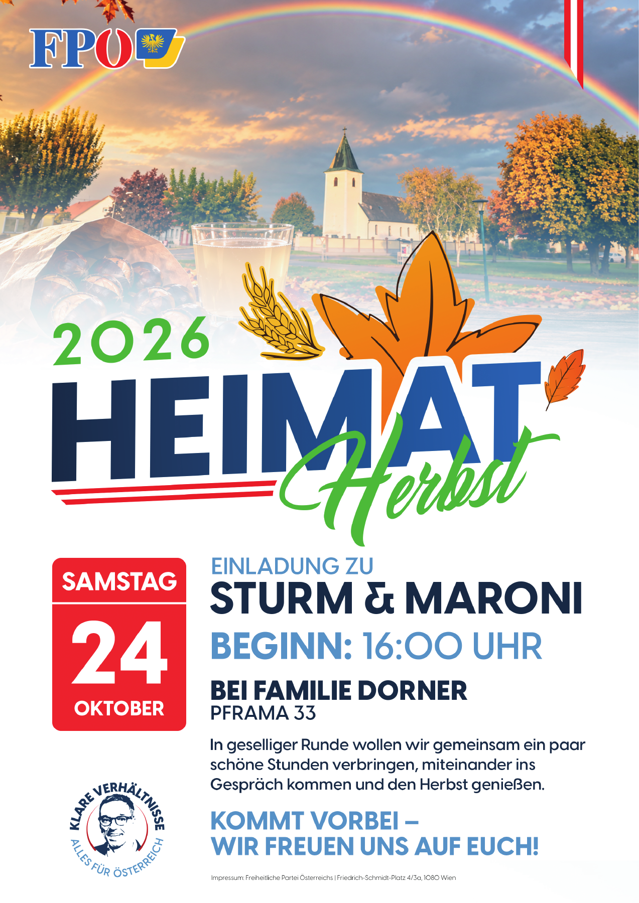 Sturm und Maroni – FPÖ Pframa