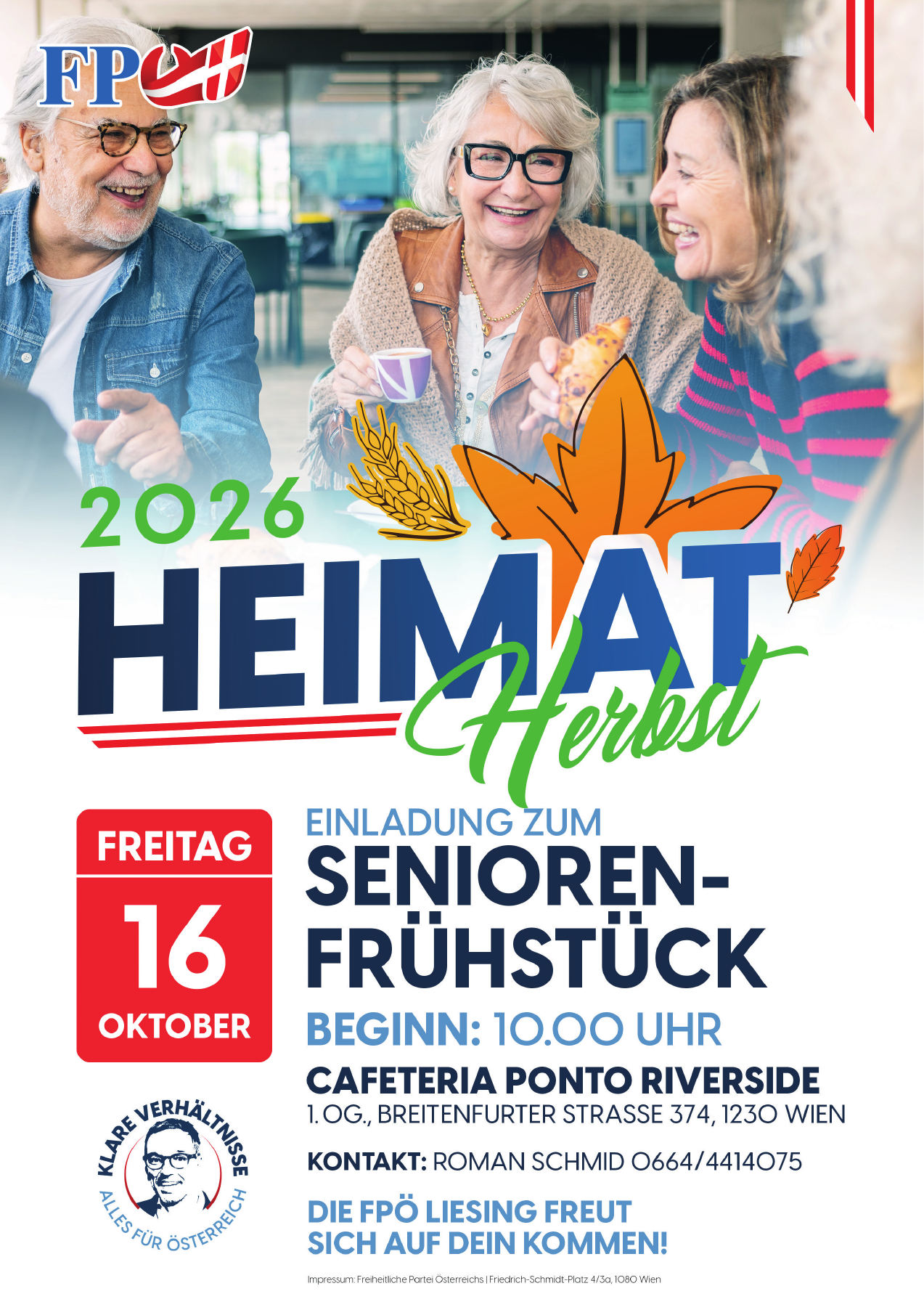 Seniorenfrühstück – FPÖ Liesing