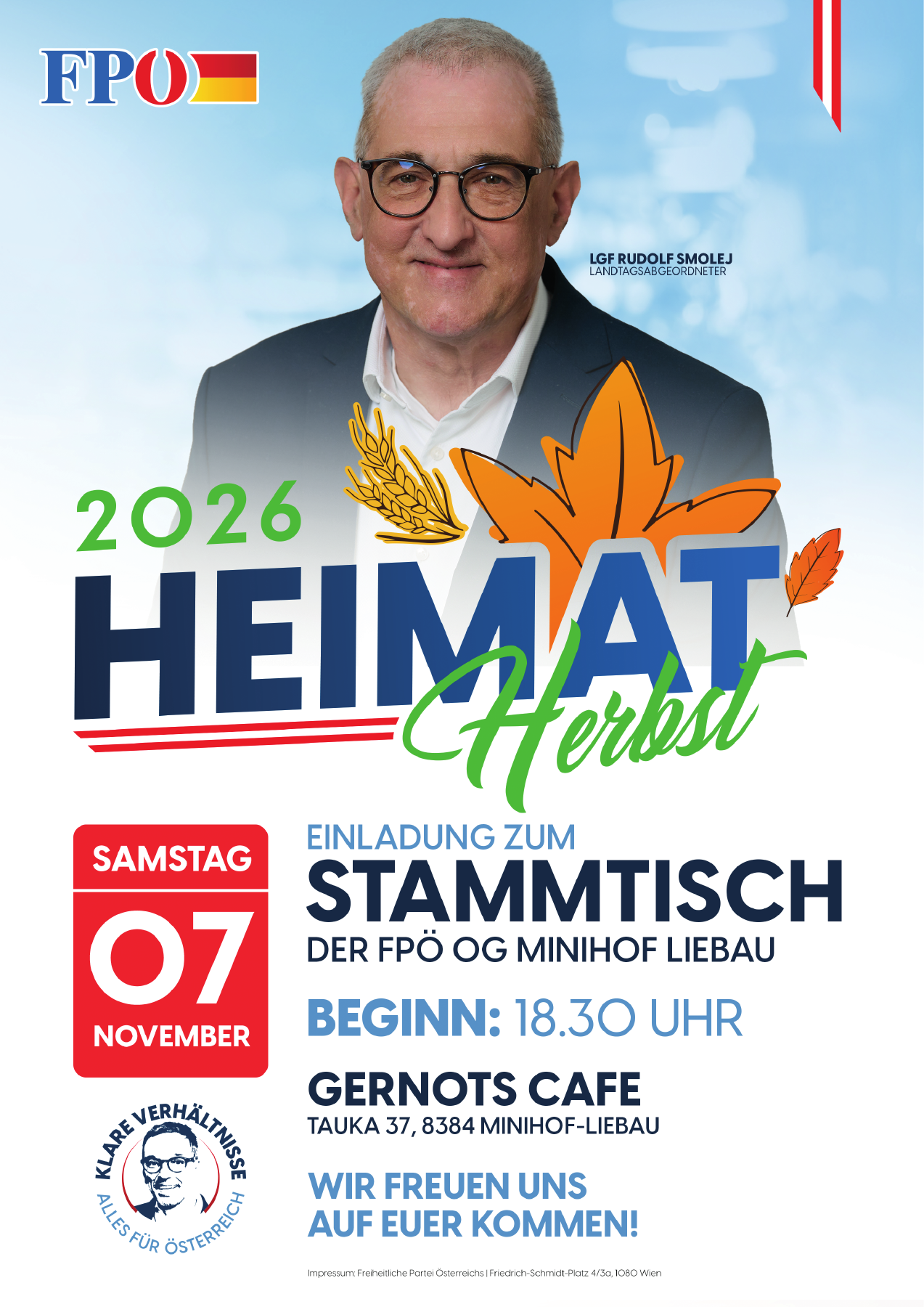 Stammtisch – FPÖ Minihof-Liebau
