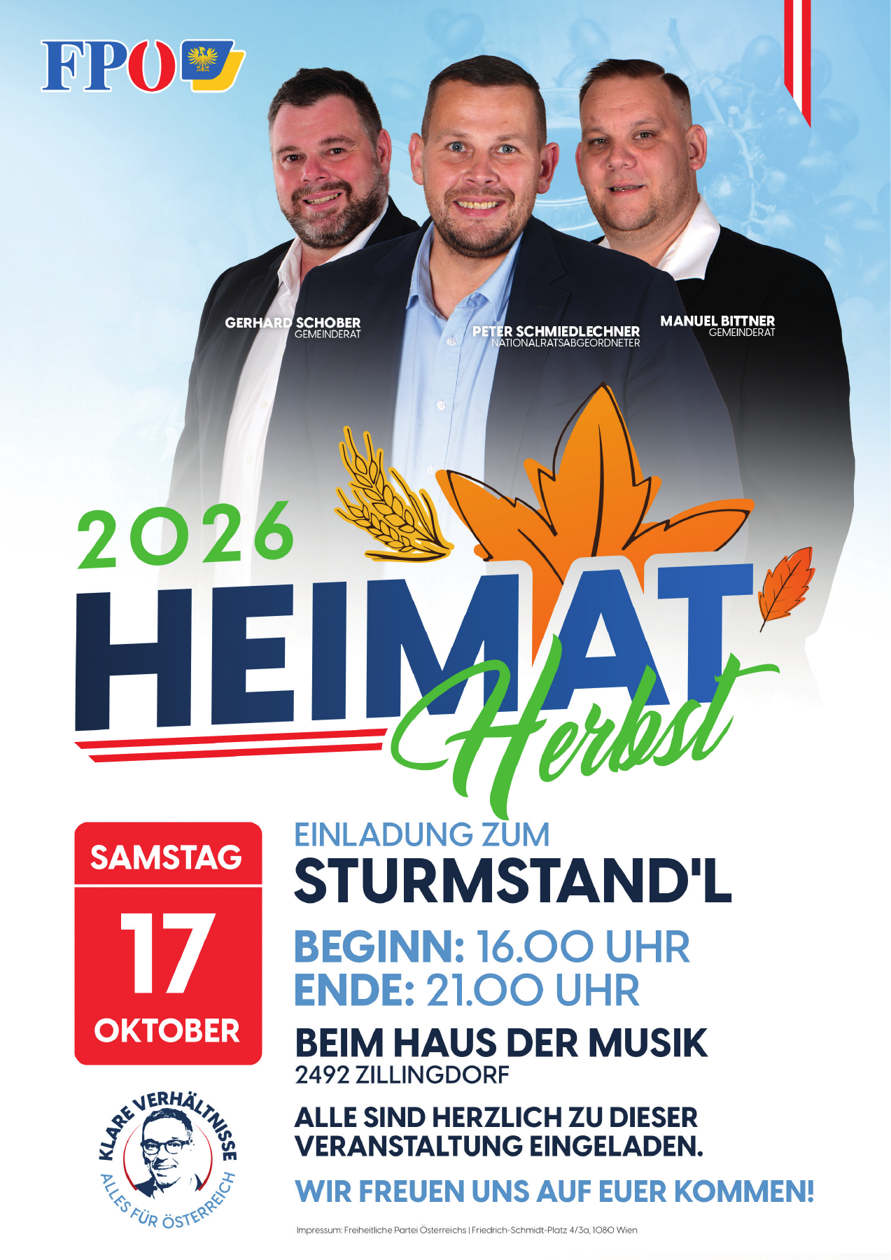 Sturmstandl – FPÖ Zillingdorf